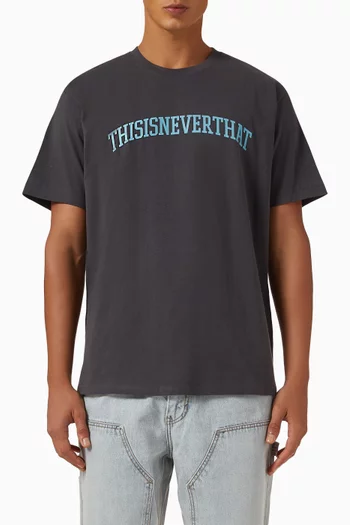 Arch Logo T-shirt in Cotton Jersey