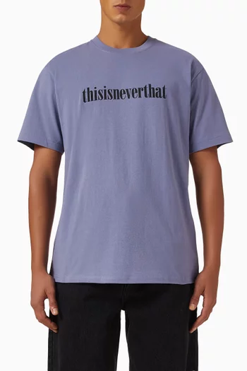 Onyx Logo T-shirt in Cotton Jersey