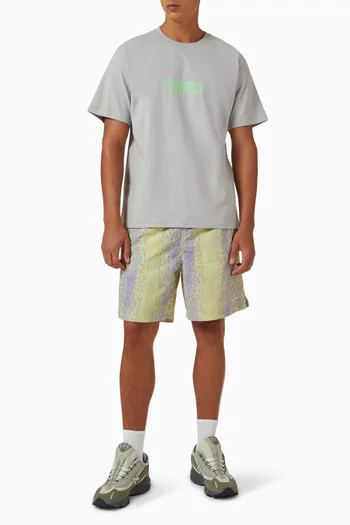 OL-logo T-shirt in Cotton Jersey
