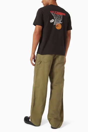 Logo-print T-shirt in Cotton