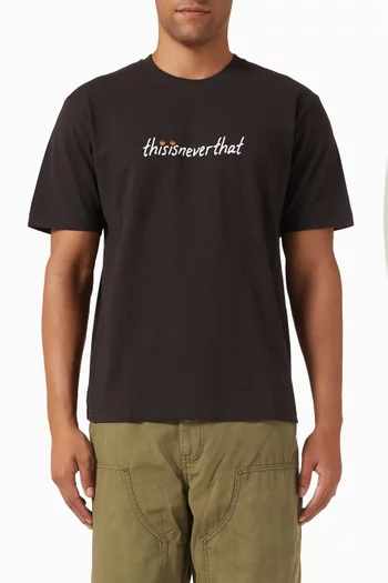 Logo-print T-shirt in Cotton