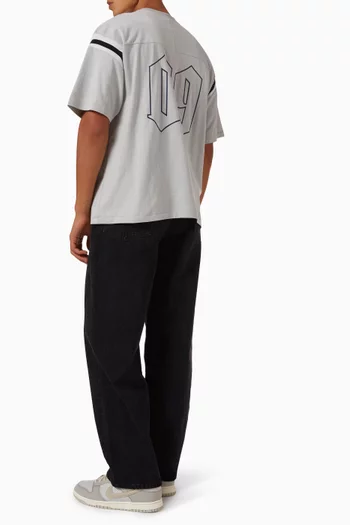 Football T-shirt in Cotton Jersey