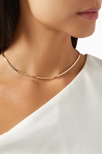 Lit Necklace in 18kt Yellow Gold