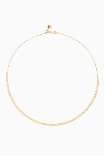 Lit Necklace in 18kt Yellow Gold