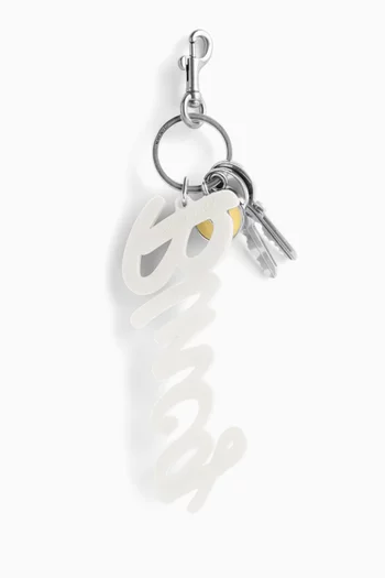 BB Keychain Charm in Metal