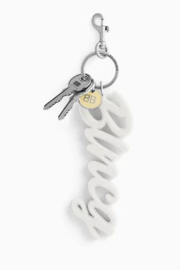 BB Keychain Charm in Metal