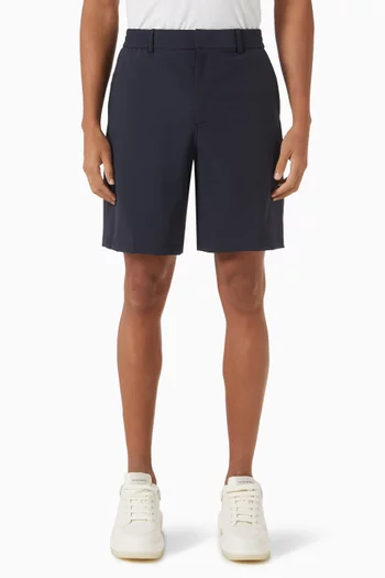 Bermuda Shorts in Stretch Seersucker