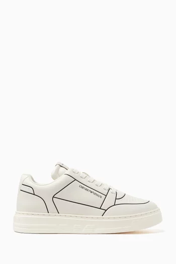 Low-top Sneakers in Leather