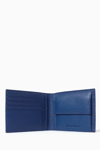 Logo Bifold Wallet in Leather