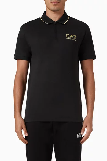 Gold Label Polo Shirt in Viscose-blend