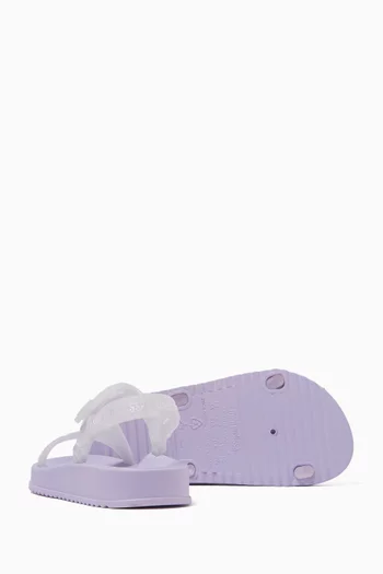 Stripes M Lover Sandals in PVC