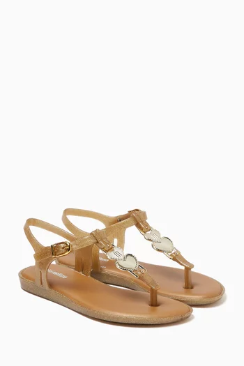 Solar Embellished Sandals in Melflex®️