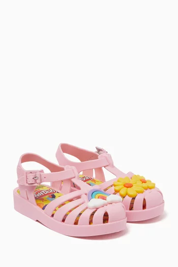 x Play-Doh Possession Sandals in PVC