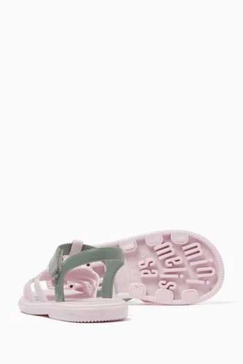 Hip Bloomy Sandals in PVC