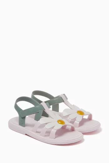 Hip Bloomy Sandals in PVC