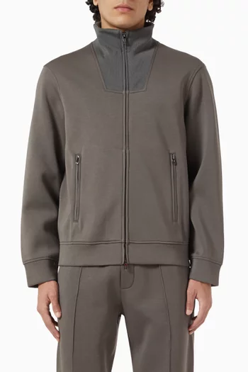 Zip Pocket Sweatshirt in Modal