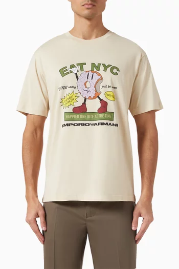 Eat NYC T-shirt in Cotton