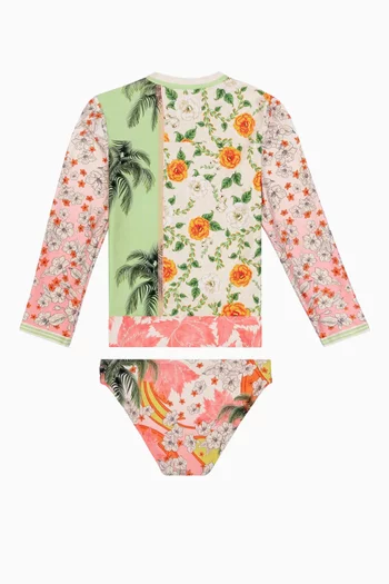 Lackie Two-piece Swimsuit Set