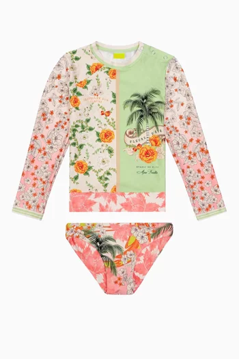 Lackie Two-piece Swimsuit Set