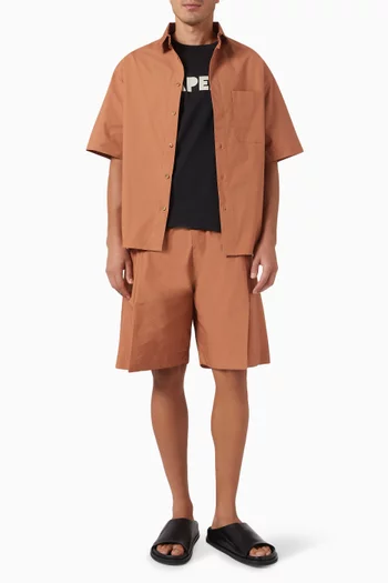 شورت برمودا قطن بوبلين