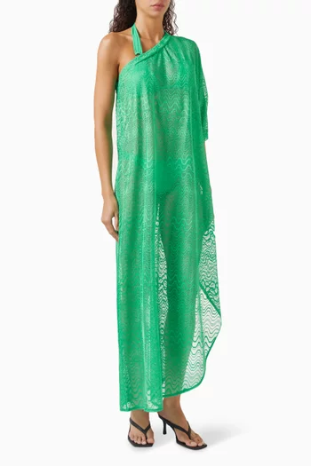Savannah One-shoulder Knit Dress