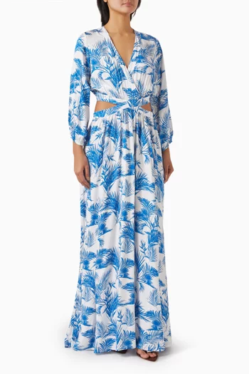 Anastasia Maxi Dress in Viscose