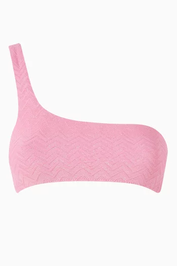 Toulouse One-shoulder Bikini Top