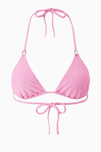 Maine Zigzag Bikini Top