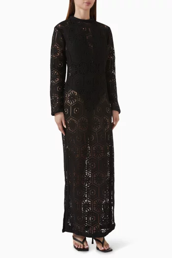 Le Sirenuse Maxi Dress in Lace