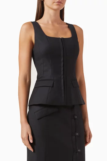 Lucia Top in Wool Blend