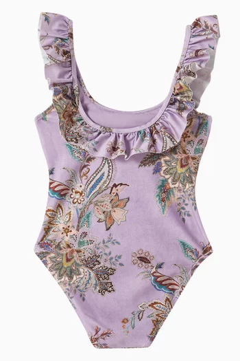Rhiannon Trim Frill One-piece Swimsuit