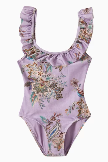 Rhiannon Trim Frill One-piece Swimsuit