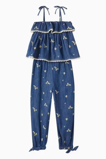 Lucky Daisy Harem Pants in Denim