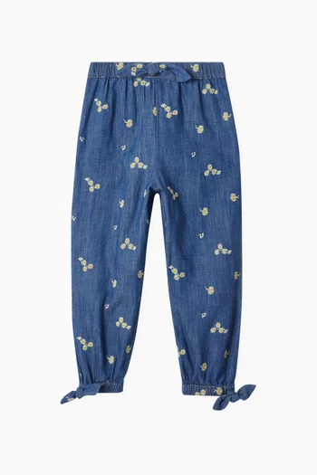 Lucky Daisy Harem Pants in Denim