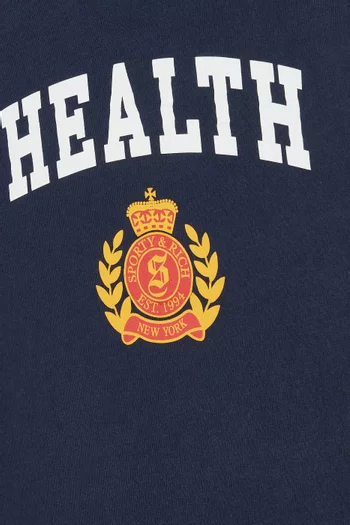 Health Crest T-shirt in Cotton