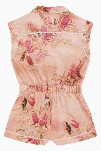 Cascadian Playsuit in Cotton