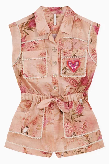 Cascadian Playsuit in Cotton