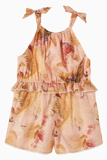 Rhiannon-print Playsuit