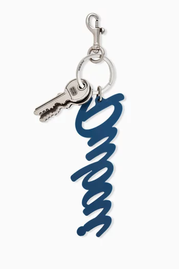 Dubai Keychain Charm in Metal