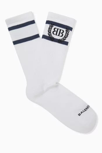 Laurel Classic Socks in Cotton-blend