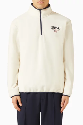 Nautical Polar Quarter Zip Sweatshirt
