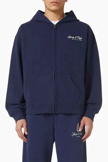 International Zip Hoodie in Cotton