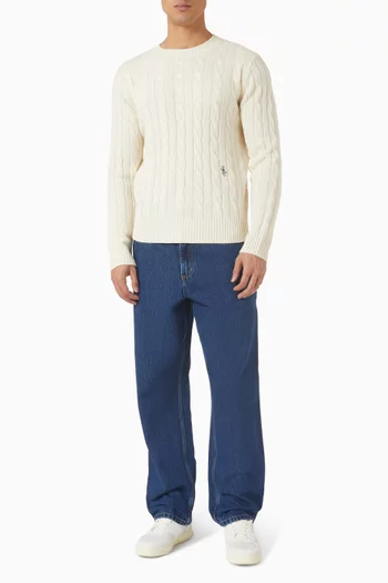 SRC Cableknit Sweater in Cashmere-blend