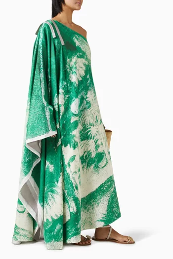 Minerva One-shoulder Dress in Silk
