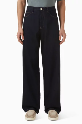 Wide-leg Jeans in Denim