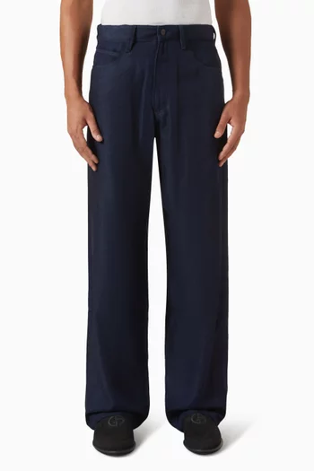 Wide Fit Jeans in Denim