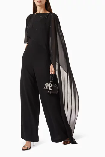 Sash-detail Jumpsuit