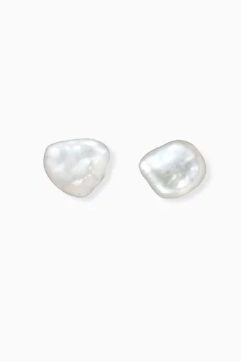 Pearl Stud Earrings