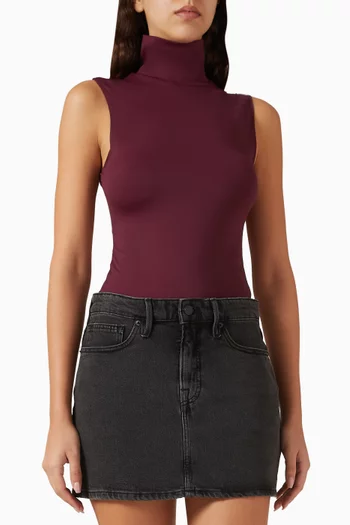 Weightless Scuba Mock Neck Bodysuit