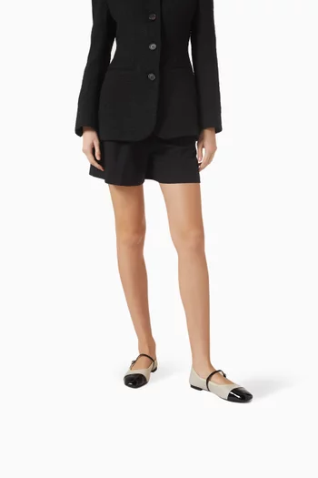 حذاء ماري جين جورجيانا بكعب مسطح جلد